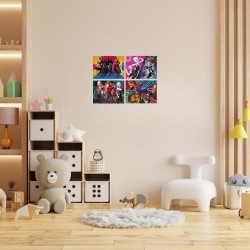 Ravensburger - Puzzles Marvel Spiderman 4 Pack | Puzzle Bambini 3 Anni In Su 72 Pezzi | Puzzle Bambini 19 X 14 Cm | Puzzles Rav