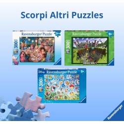 Ravensburger - Puzzle XXL Monster High | Puzzle 9 Anni In Su | Puzzle Bambini Da 300 Pezzi In Regalo | Regalo Bambino 9 Anni 49