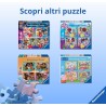 Ravensburger - Personaggi Bluey Puzzles 4 Pack | Puzzle Bambini 3 Anni O Più | 19x14 Cm | 12, 16, 20 E 24 Pezzi | Casa Di Bluey