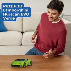 Ravensburger - Puzzle 3d Lamborghini Huracán EVO | Puzzle 3d Per Adulti E Bambini A Partire Dagli 8 Anni | Modellismo Da Costru