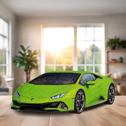 Ravensburger - Puzzle 3d Lamborghini Huracán EVO | Puzzle 3d Per Adulti E Bambini A Partire Dagli 8 Anni | Modellismo Da Costru
