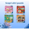 Ravensburger - Puzzles Disney Stitch 4 Pack | Puzzle Bambini 3 Anni In Su | Regalo Bimba 3 Anni In Su 72 Pezzi | Puzzle Bambini