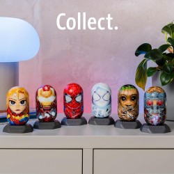 Ravensburger - Puzzle 3D, Hylkies Iron Man, Marvel, Puzzle per Adulti e Bambini 12+ Anni, Idea Regalo, Modellismo, 54 Pezzi