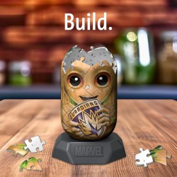 Ravensburger - Puzzle 3D, Hylkies Groot, Marvel, Puzzle per Adulti e Bambini 12+ Anni, Idea Regalo, Modellismo, 54 Pezzi