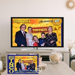 Ravensburger - Sinco | Giochi Da Tavolo Adulti | Edizione Speciale 40° Anniversario | Giochi Di Societa | Da 4 A 10 Giocatori |