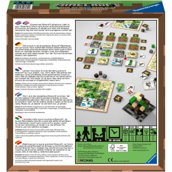 Ravensburger - Minecraft Builders & Biomes | Giochi Da Tavolo Adulti | Minecraft Giochi | Regalo Bambino 10 Anni O Più | 2-4 Gi