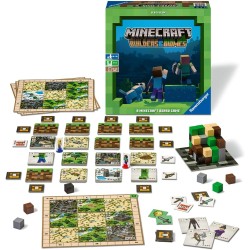 Ravensburger - Minecraft Builders & Biomes | Giochi Da Tavolo Adulti | Minecraft Giochi | Regalo Bambino 10 Anni O Più | 2-4 Gi