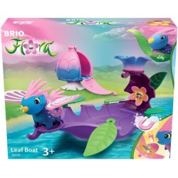 BRIO Flora - Barca a Foglia di Lily| Giocattolo per Bambini 3+ Anni | Playset di Gioco Libero per stimolare la Fantasia