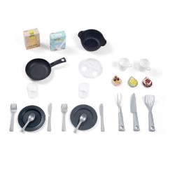 Smoby - Cucina Bon Appetit con 23 accessori, 7600310824, altezza piano di lavoro cm 48,5