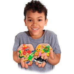 Simba - Aqua Gelz Colossal, l  Originale, Set fai da te, 13 bottiglie di gel colorato, 30 ml, 16 forme, a partire da 8 anni, 10