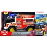 Dickie Toys - Fire Rescue Unit, 30 cm, Grande camion dei pompieri, a partire dai 3 anni, con luci e suoni, batterie incluse, 20