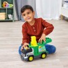 Dickie Toys - Camion ecologia 30 cm, a partire dai 3 anni, luci e suoni, bidone incluso, batterie incluse 203306021