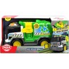 Dickie Toys - Camion ecologia 30 cm, a partire dai 3 anni, luci e suoni, bidone incluso, batterie incluse 203306021