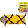 Dickie Toys - Elicottero di Soccorso cm 20, luci e Suoni, argano di Soccorso, a Partire dai 3 Anni, 203306023