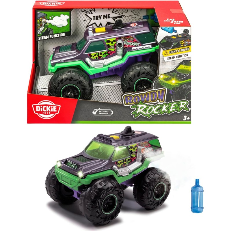 Dickie Toys - Rowdy Rocker cm 25 funzione vapore