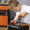 Smoby - Black+Decker - Valigetta fai da te - Giocattolo d imitazione - 35 accessori - Facile da trasportare - Dai 3 anni - Prod