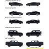 Majorette – Black Edition Giftpack 5 Veicoli Die-Cast in Scala 1:64, Auto da Collezione in Metallo, Modellini Realistici con De