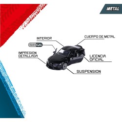Majorette – Black Edition Giftpack 5 Veicoli Die-Cast in Scala 1:64, Auto da Collezione in Metallo, Modellini Realistici con De