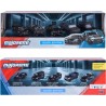 Majorette – Black Edition Giftpack 5 Veicoli Die-Cast in Scala 1:64, Auto da Collezione in Metallo, Modellini Realistici con De
