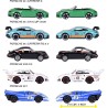 Majorette – Porsche 5 Pieces Giftpack – Set Auto Sportive in Metallo Die-Cast, 5 Modellini da Collezione con Licenza Ufficiale