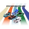 Majorette – Porsche 5 Pieces Giftpack – Set Auto Sportive in Metallo Die-Cast, 5 Modellini da Collezione con Licenza Ufficiale