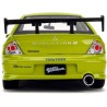 Jada - Fast and Furious Modellino auto Mitsubishi Lancer Evolution VII di Brian - Scala 1:24 - 20cm - colore verde