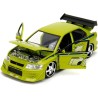 Jada - Fast and Furious Modellino auto Mitsubishi Lancer Evolution VII di Brian - Scala 1:24 - 20cm - colore verde