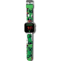 Minecraft Orologio Digitale Led