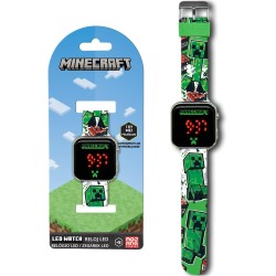 Minecraft Orologio Digitale Led