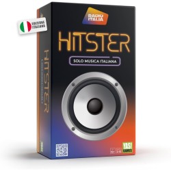 Yas! Games - Hitster Radio Italia, Party Game Musicale per Giocatori dai 16 anni in su, Versione Canzoni Italiane, da 2 a 10 Gi
