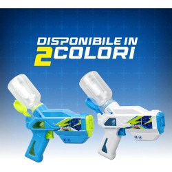 Hydro M.A.D. Mini Blaster, mini pistola ad acqua con serbatoio interno ed extra serbatoio da 200 ml, colori assortiti, 1 pezzo