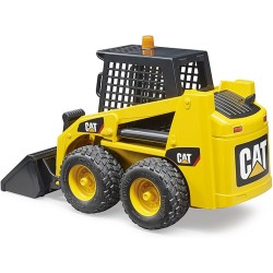 BRUDER 02481 - Minipala Cat, benna frontale, cantiere, veicolo da costruzione, macchina da costruzione, giocattolo