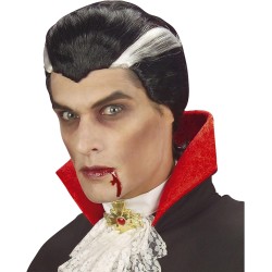 Widmann - Parrucca Vampiro in sacchetto di plastica