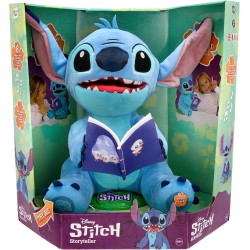 IMC Toys - Stitch Storyteller di Lilo & Stitch, Giocattolo Elettronico Peluche Canta Canzoni e Racconta Storie in Italiano, Spa