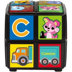VTech Cubo Gira e Impara, Gioco Educativo per Bambini, Rompicapo Bambini, Gioco Interattivo con Pulsanti Luminosi, Lingua Itali