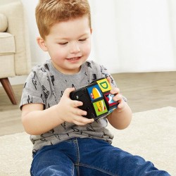 VTech Cubo Gira e Impara, Gioco Educativo per Bambini, Rompicapo Bambini, Gioco Interattivo con Pulsanti Luminosi, Lingua Itali