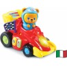 VTech Tobia, Pronti, Partenza, Via!, Macchinina Giocattolo con 2 Modalità di Partenza, Macchinina per Bambini con Più di 45 Can