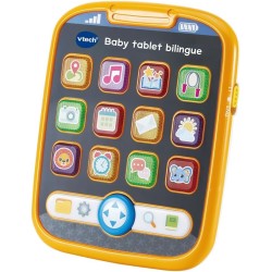 VTech Baby Tablet Bilingue, Tablet Bambini Educativo con 12 Tasti Luminosi con Applicazioni, 4 Frecce Direzionali, Lingua Itali