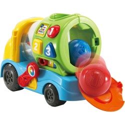 VTech Max Mixa Colori, Camioncino Parlante con 5 Melodie, Riconosce e Mixa Colori, 3 Modalità di Gioco, Volume Regolabile, Speg