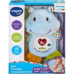 VTech Ippo, Sonaglino Massaggia Gengive, Sonaglio Neonato con Pulsante Luminoso, Ideale Durante la Dentizione, Gioco Neonato co