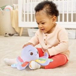 VTech Marina Polipetta Canterina, Animale Peluche Interattivo con 18 Canzoni, Melodie, Modalità Musica e Natura, 3 Pulsanti Int