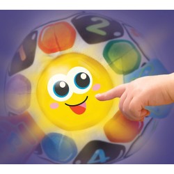 VTech Goal, Palla Interattiva, Gioco Educativo Bambino con Sensore di Movimento, Oltre 40 Canzoni e Suoni, Lavabile in Lavatric