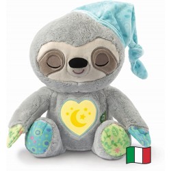 VTech Dormiglione, Dolce Nanna, Peluche con Luce Notturna Bambini, Luce Musicale con 25 Melodie e 3 Canzoni, 3 Modalità di Asco