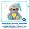 VTech Dormiglione, Dolce Nanna, Peluche con Luce Notturna Bambini, Luce Musicale con 25 Melodie e 3 Canzoni, 3 Modalità di Asco