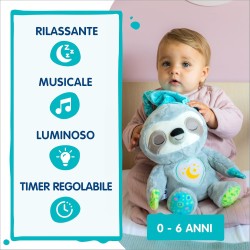 VTech Dormiglione, Dolce Nanna, Peluche con Luce Notturna Bambini, Luce Musicale con 25 Melodie e 3 Canzoni, 3 Modalità di Asco