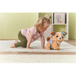 VTech Milo Scodinzolo e Cammino, Peluche Interattivo con 3 Canzoni e 15 Melodie, Coda che si Muove, Sviluppo Sensoriale, Spegni