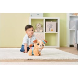 VTech Milo Scodinzolo e Cammino, Peluche Interattivo con 3 Canzoni e 15 Melodie, Coda che si Muove, Sviluppo Sensoriale, Spegni