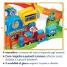 VTech Vroom Vroom Go - Avventure in Treno, Pista Trenino Elettrico con Ostacoli, Inclusa Locomotiva Motorizzata e Vagoni, 6 Zon