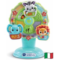 VTech Baby Ruota Panoramica, Gioco Interattivo Bambino con Sensore di Movimento e Stelle Colorate, Supporto con Ventosa, più di