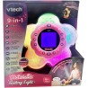 VTech KidiMagic Galaxy Light, Radiosveglia 9 in 1, Proiettore Bambini Aurora Boreale, Fiore Luminoso con Sensore di Movimento, 